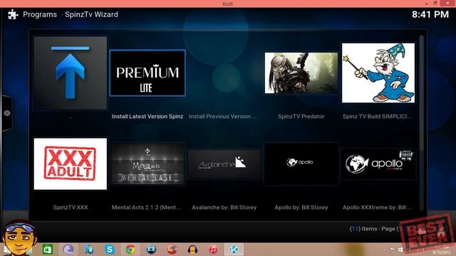 The Best Ever (Kodi Setup Wizard) смотреть онлайн