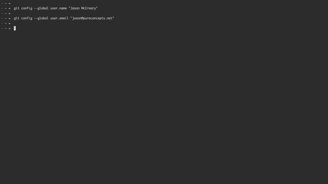 Getting Git - Configuration смотреть онлайн