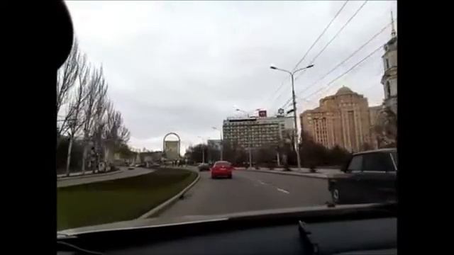 Донецк сегодня. Главные улицы столицы ДНР. Донбасс за мир и сотрудничество со всеми. смотреть онлайн