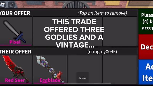 SEEING WHAT PEOPLE TRADE FOR PIXEL | mm2 roblox смотреть онлайн
