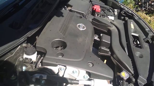 Работа ДВС QR25DE Nissa Teana L33 2014г