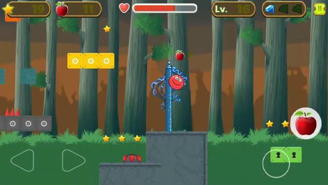 Red Ball 4 Ball Bounce Adventure Level 14-17 смотреть онлайн