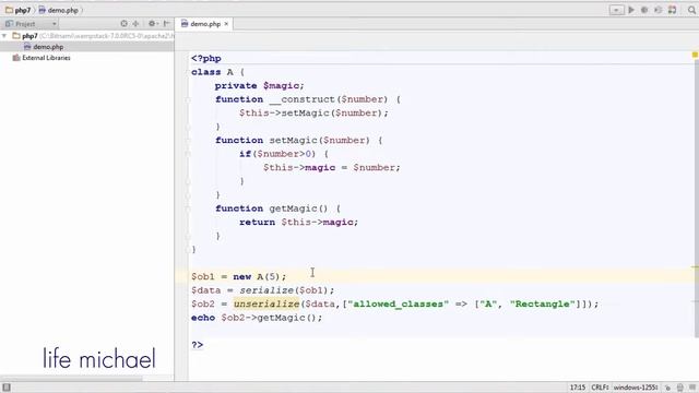 The Filtered unserialize Function in PHP 7 смотреть онлайн