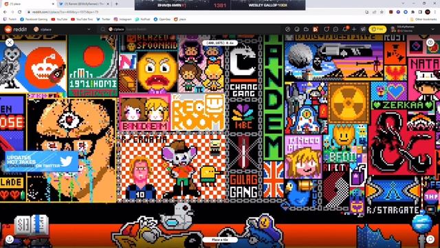 Ramee React to R/Place смотреть онлайн