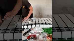 Как собрать алюминиевый радиатор отопления