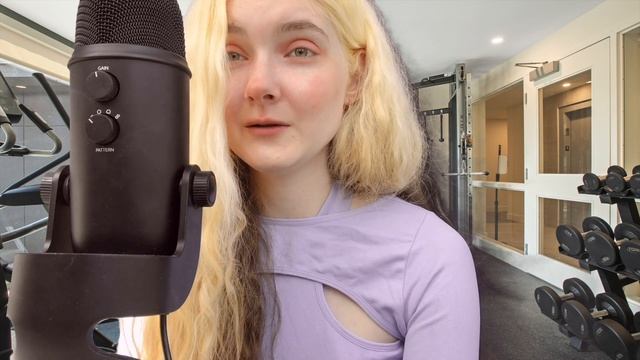 АСМР Тренерка поболтает с тобой в зале | Ролевая игра