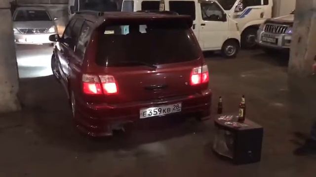 Выхлоп субару