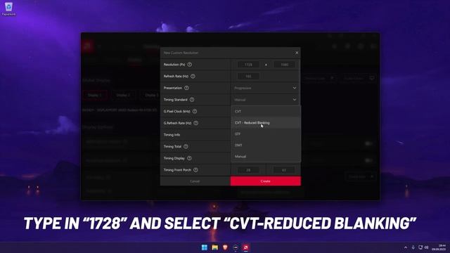 Tutorial : AMD - Stretched Resolution (1728x1080) смотреть онлайн