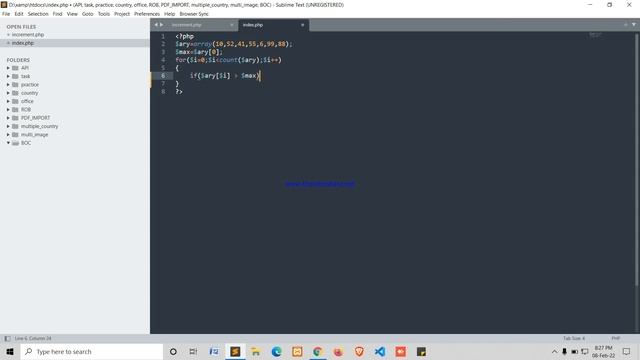 How To find max and min value in array without any function смотреть онлайн