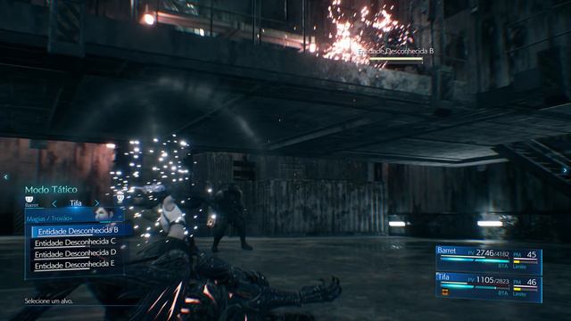 FINAL FANTASY VII REMAKE BARRET AND TIFA LONE BATTLE смотреть онлайн