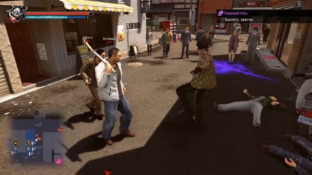 Yakuza Kiwami 2 Игрофильм: Сага Мадзимы с русскими субтитрами. Завязка сюжета Kiwami 2. смотреть онлайн