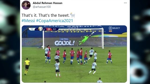 Football Fans React To Messi Free Kick Against Chile || Copa America 2021 смотреть онлайн