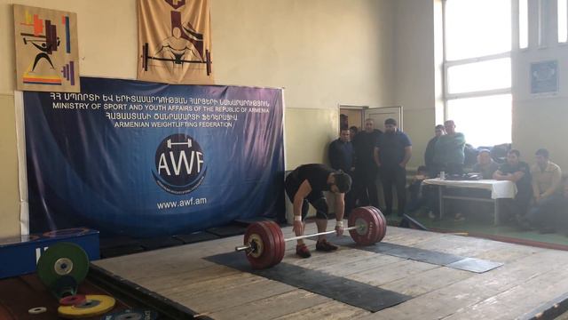 3 Attempt 185kg Clean and Jerk смотреть онлайн