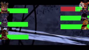 [SFM FNaF] Top 5 TWISTED vs Fights WITH Healthbars