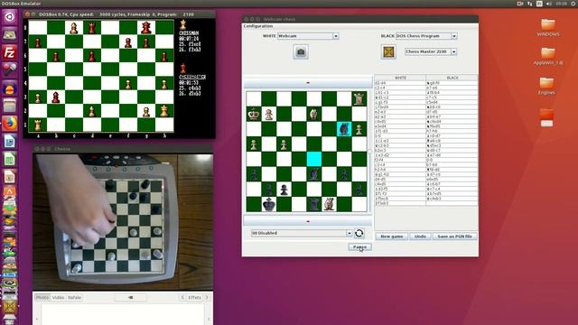 CHESSMAN MAX vs CHESSMASTER 2100 смотреть онлайн