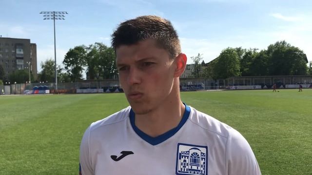 Полузащитник ТГУ Максим Петров после матча ЮФУ - ТГУ (1:1) смотреть онлайн