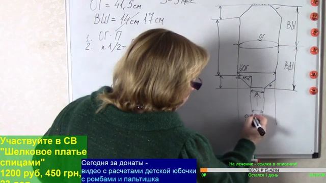 Как рассчитать и связать двойную шапочку для новорожденного спицами и на машине. Алена Никифорова смотреть онлайн
