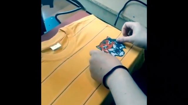 Шеврон. Нанесение шеврона на футболку смотреть онлайн