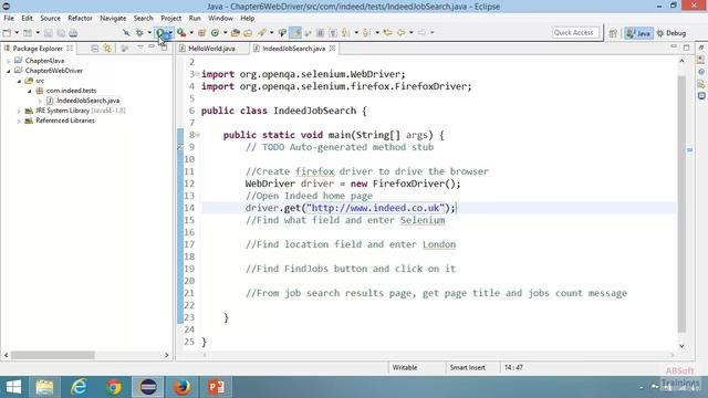 Selenium Tutorial for Beginner - Starting with Selenium WebDriver – Part 1 смотреть онлайн