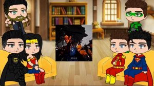 Justice League React To Scorpion | Mortal Kombat | Gacha react
