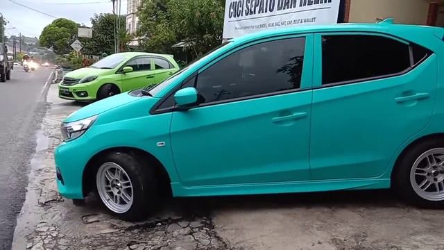 wrapping all new honda brio oracal 651 (turqoise blue #066 mate) смотреть онлайн