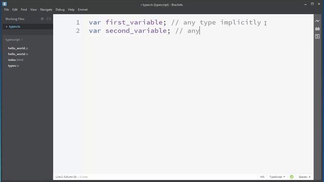 Any Type in TypeScript - TypeScript Tutorial смотреть онлайн