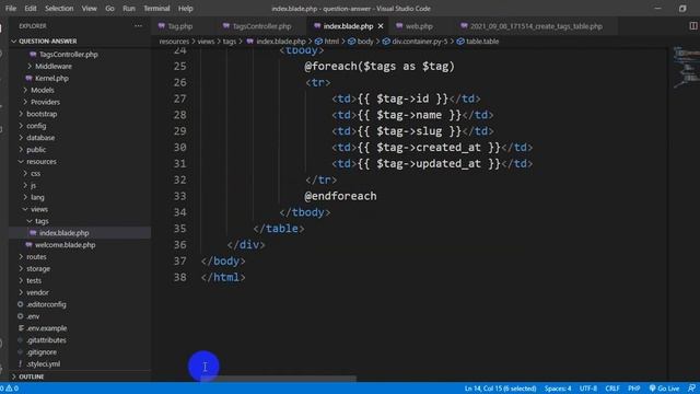 05 - Laravel CRUD Example - Part 1 смотреть онлайн