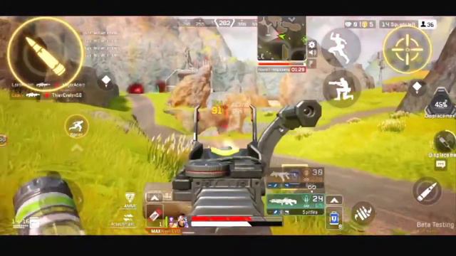 Solo v Squad 21 Kills gameplay || leaderboard #50 | Apex legends mobile | Learn Playzz | Learn смотреть онлайн