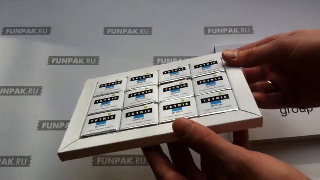 Шоколадные наборы TETRIS group от Funpak.ru смотреть онлайн