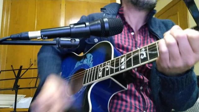 Linoleum By Nofx-Version (practice) On Acoustic Guitar