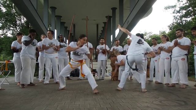 I.  NATIONALES CAPOEIRA ONLINE TREFFEN ABADÁ-CAPOEIRA DEUTSCHLAND Part 6 Freie Roda - Ende Batizado