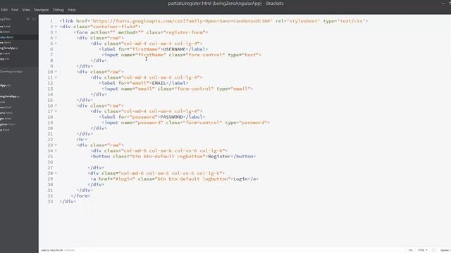 4 - AngularJS - Single Page Application - Completing Registration with Backend смотреть онлайн