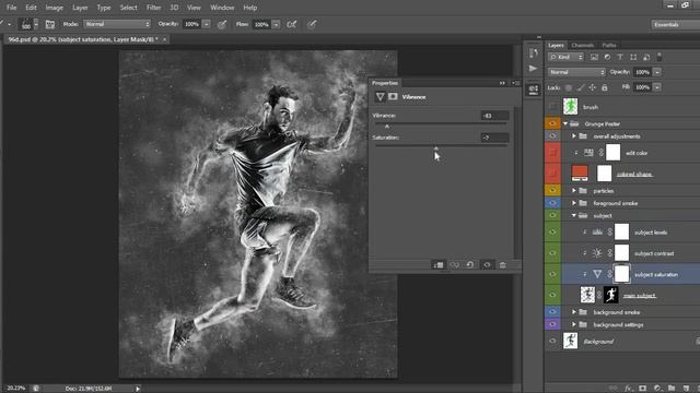 Photoshop Tutorial | Grunge Poster Photoshop Action смотреть онлайн