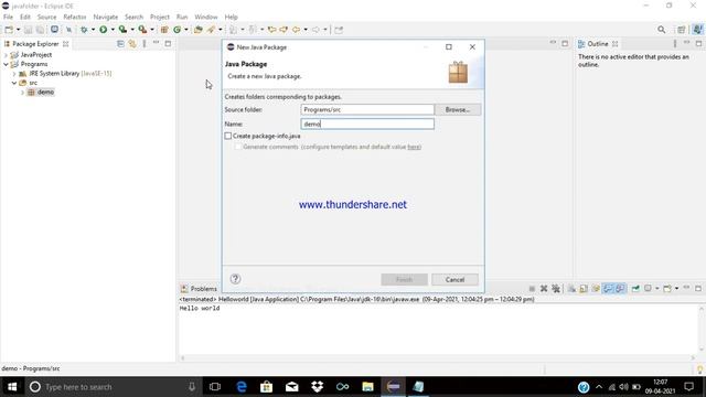 How to make a Packages and Class in Eclipse | | Java смотреть онлайн