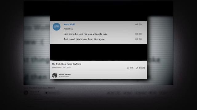 Kero The Wolf Is Trying To Return... (Secret Channel?)