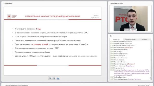 Закупки учреждений здравоохранения
