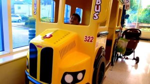 Wheels on the Bus Song Ride on Big Yellow Bus