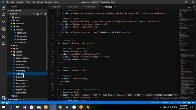 Part 8-[B]-Admin Panel(Login-B): Login System with Session and Security in php смотреть онлайн