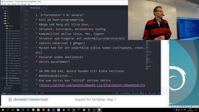Föreläsning 2017-03-01: linux oopython kmom10 смотреть онлайн