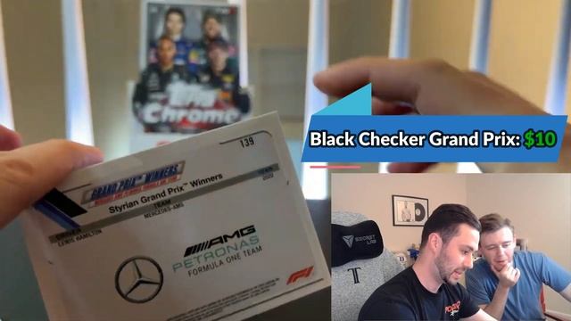 2021 Topps Chrome Formula 1 F1 Racing Hobby Box Opening! смотреть онлайн