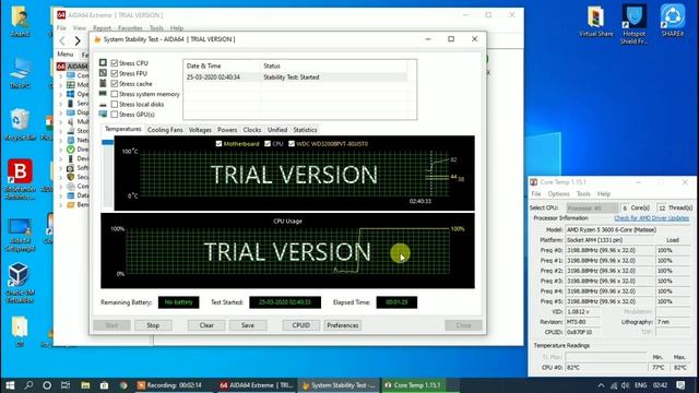 CPU Stress Test with AIDA 64. Why? [HINDI] смотреть онлайн