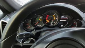 Запуск дизельного Porsche Cayenne 3,0 в мороз