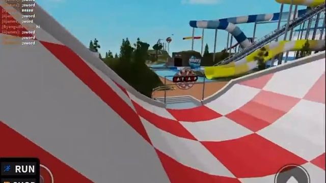 All water slides at Briquatica water park | ROBLOX смотреть онлайн