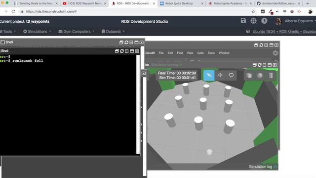 [ROS Q&A] 175 - Sending Goals to the Navigation Stack using Waypoints смотреть онлайн