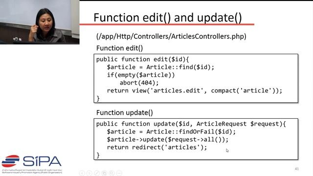 PHP Programming with Laravel Framework ตอนที่ 11 смотреть онлайн