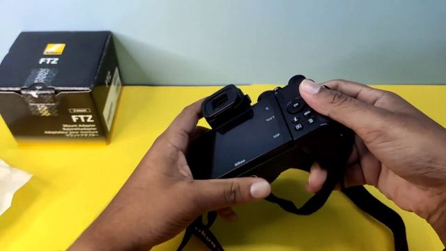 NIKON Z50 WITH FTZ ADAPTER UNBOXING  #nikonz50 #ftzadapter #delhi