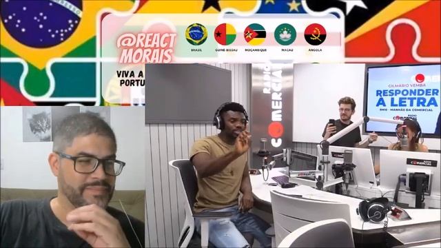 React ║ Gilmário responde à letra "Tá-me Esperare" de Badoxa ║ @Radiocomercial смотреть онлайн