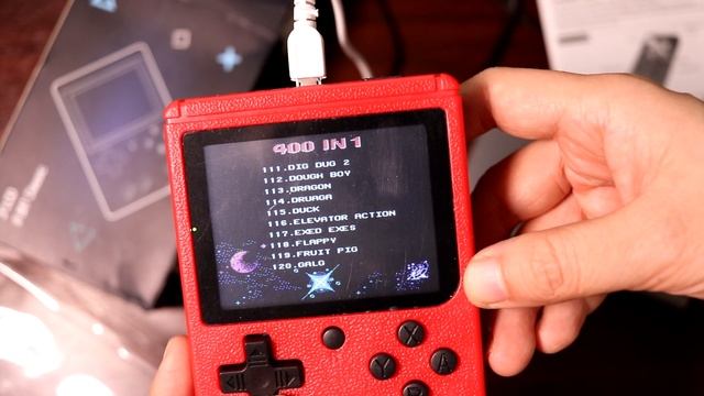 G4 "Gameboy"/ Retro FC 400-in-1 handheld video game console Unboxing смотреть онлайн