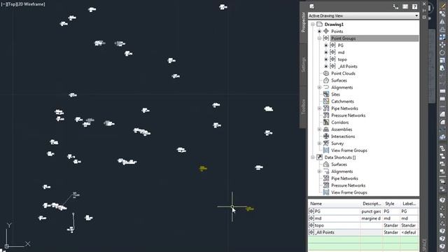 Definire grup puncte autocad civil 3d смотреть онлайн