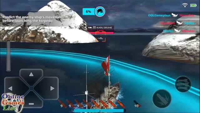 Warship Fury - World Of Warships Android/iOS Gameplay ᴴᴰ